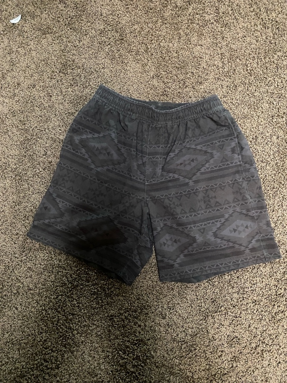 Chubbies Men's Athletic Shorts - Charcoal Aztec Print